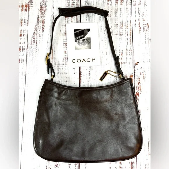 Vintage Coach Ashton Napa Lambskin Shoulder Bag - Picture 8 of 14
